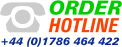 Order Hotline +44 (0)1786 464 422